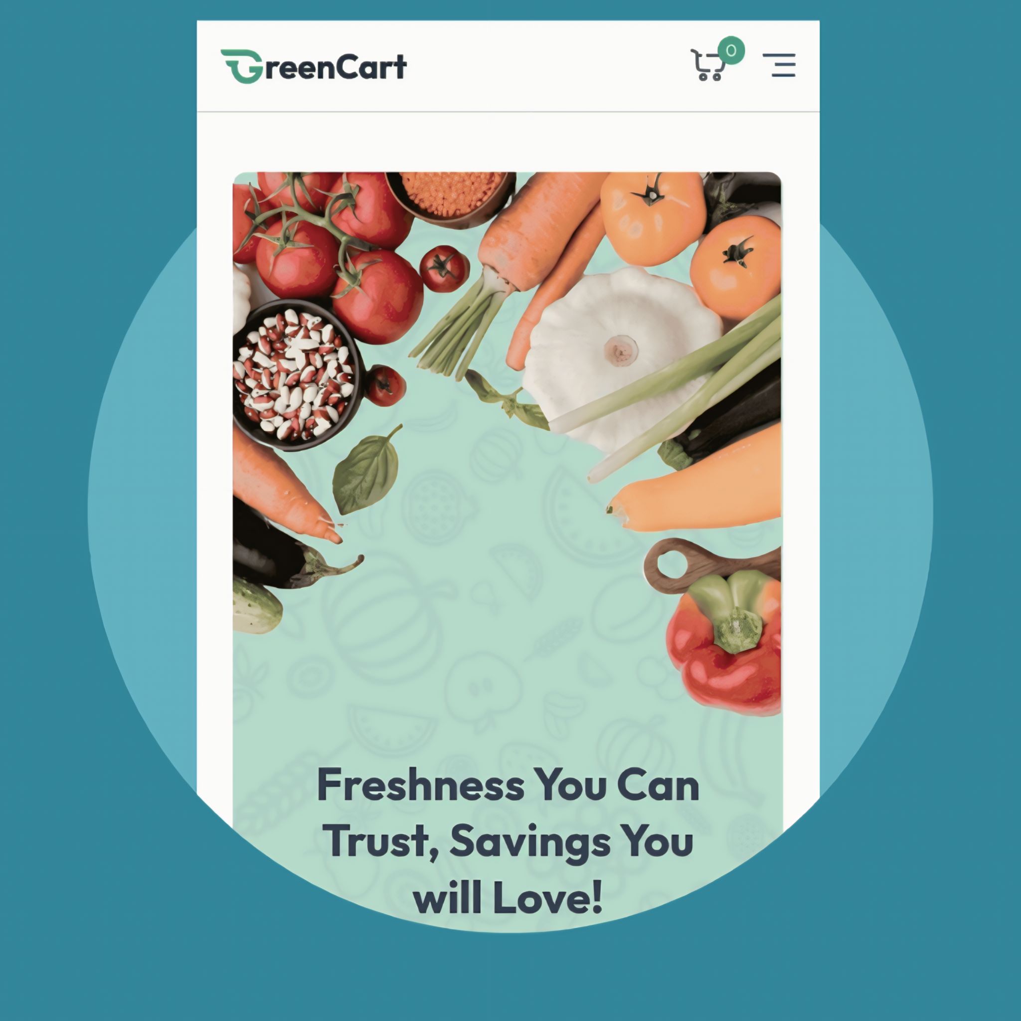 Greendart - Grocery Delivery Web App